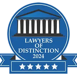 Lawyers of Distinction award badge, 2024